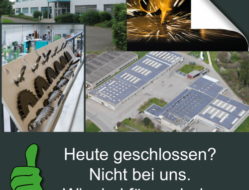 Heute geschlossen? Nicht bei uns. Wir sind für euch da.